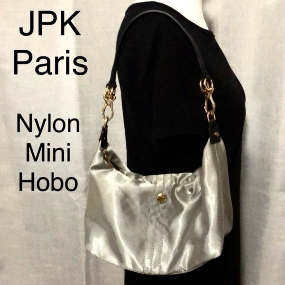 JPK Paris Mini Hobo Style Bag-Silver Previously owned.